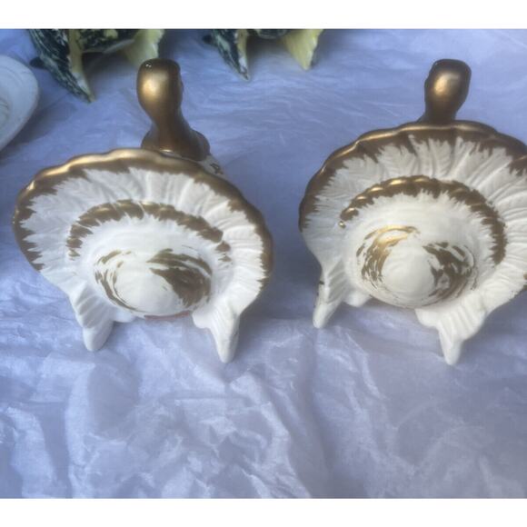 Lefton Turkey Salt & Pepper Shakers Japan #1241 Vintage - Picture 3 of 5